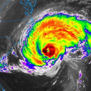 Hurricane Florence closing